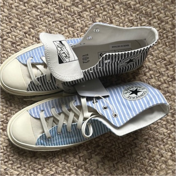 Converse Chuck 70 Striped Hi-Top Sneakers - Picture 1 of 6